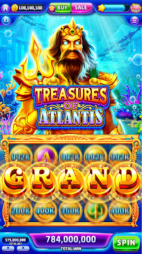 The excitement and vibrant atmosphere of a Vegas casino, captured in the thrilling gameplay of Jackpot Land.