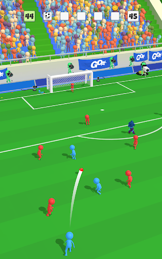 Excitement of virtual soccer experience in the Soccer Game App, capturing the passion and thrill of the sport.