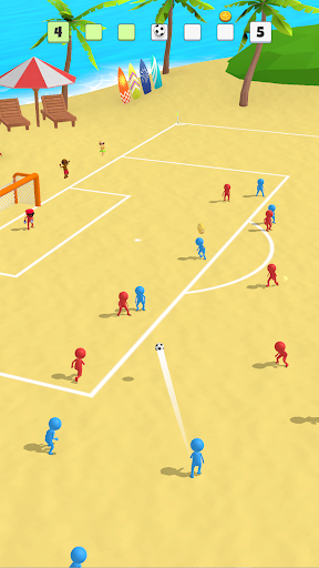 Excitement of virtual soccer experience in the Soccer Game App, capturing the passion and thrill of the sport.