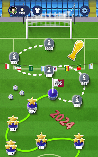 A thrilling soccer match captured in the Soccer Score Star App, showcasing intense gameplay and stunning graphics.