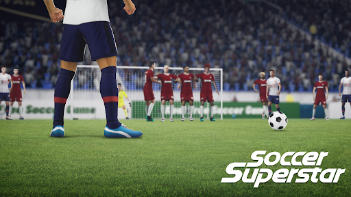 A thrilling soccer match captured in the Soccer Score Star App, showcasing intense gameplay and stunning graphics.