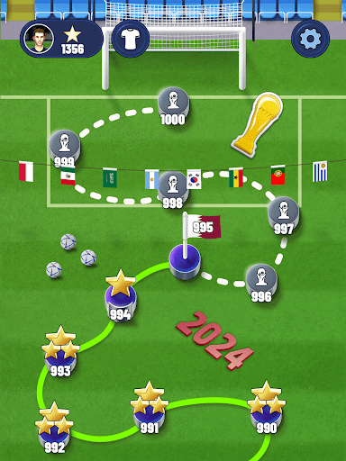 A thrilling soccer match captured in the Soccer Score Star App, showcasing intense gameplay and stunning graphics.