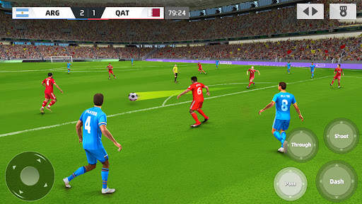 A thrilling journey of becoming a soccer superstar through a mobile screen, filled with excitement and passion.