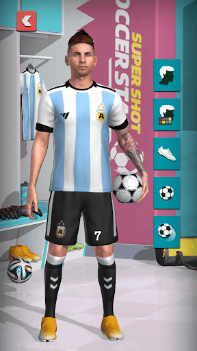 An exhilarating soccer match in a mobile game, capturing the spirit of competition and the thrill of victory.