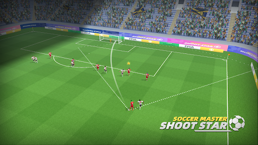 An exhilarating soccer match in a mobile game, capturing the spirit of competition and the thrill of victory.