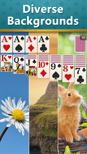 A person enjoying a classic solitaire game on their Android device, symbolizing relaxation and timeless fun.