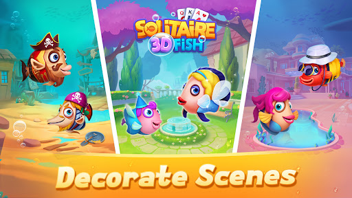 Immerse yourself in the tranquil world of Solitaire Fish, where each card game is a journey through a vibrant aquarium filled with colorful marine life.