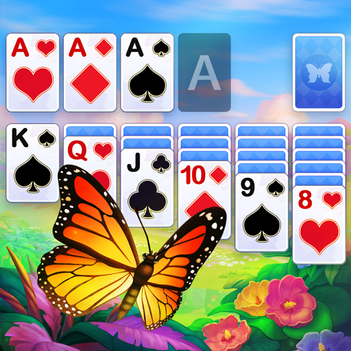 An enchanting solitaire game with vibrant flowers and gentle butterflies, offering a tranquil and visually stunning escape.