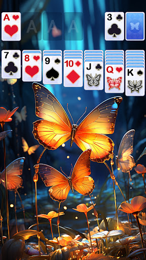 An enchanting solitaire game with vibrant flowers and gentle butterflies, offering a tranquil and visually stunning escape.