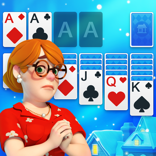 A nostalgic journey into the world of Klondike Solitaire, capturing the essence of classic card games with a modern twist, evoking a sense of timeless fun and challenge.