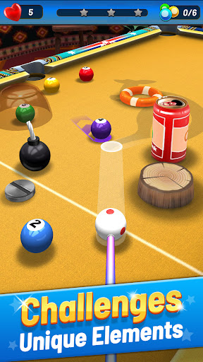 A captivating and thrilling virtual pool game that brings excitement and competition to your mobile device.