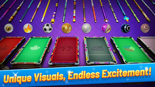 A captivating and thrilling virtual pool game that brings excitement and competition to your mobile device.