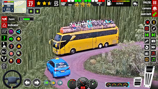 Feel the thrill and excitement of realistic 3D bus driving, navigating through bustling city streets and serene countryside roads in a captivating simulator experience.