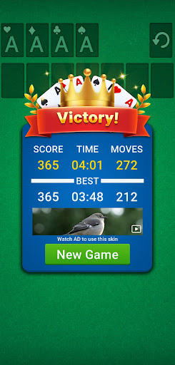 Nostalgic joy of playing Solitaire on a mobile app, with a warm and inviting feel.