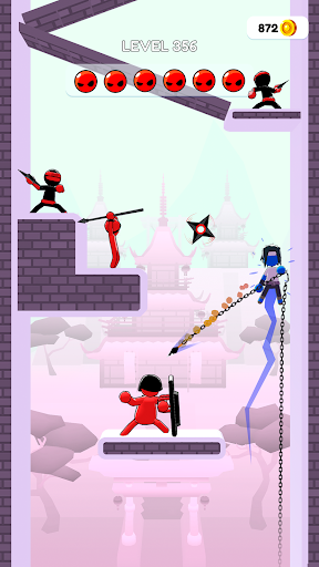 A stickman character mid-teleportation, surrounded by vibrant and dynamic graphics, symbolizing the thrill and excitement of the adventure.