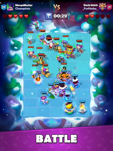 A thrilling and strategic journey awaits in Merge Arena, where players merge units and battle in diverse arenas, conjuring a blend of excitement and challenge.