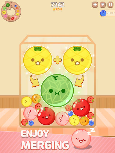 A vibrant, exciting fruit puzzle game that combines strategy and fun, engaging players in a colorful world of merging watermelons.