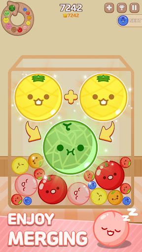 A vibrant, exciting fruit puzzle game that combines strategy and fun, engaging players in a colorful world of merging watermelons.