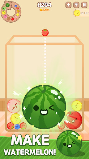 A vibrant, exciting fruit puzzle game that combines strategy and fun, engaging players in a colorful world of merging watermelons.