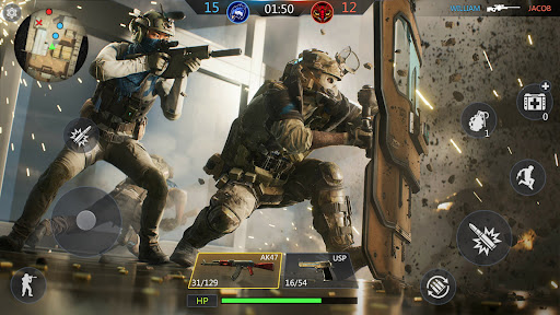 A thrilling scene from Strike Ops, capturing the intensity and excitement of tactical first-person shooter gameplay.