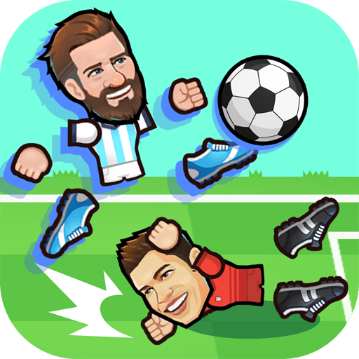 An exciting moment in a mobile soccer game, capturing the thrill and intensity of Flick Soccer.