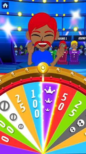 A joyful senior playing a puzzle game on a tablet, smiling and engaged, representing the fun and stimulating experience of the Wheel of Fortune Game for Seniors.