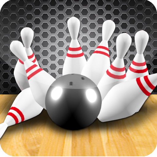 A dynamic and realistic representation of a bowling alley, capturing the excitement and thrill of achieving a perfect strike in the virtual world of 3D Bowling.