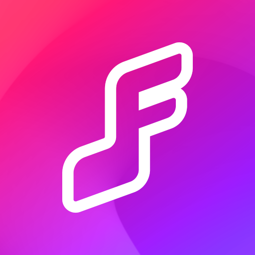 A vibrant and engaging representation of the FanLabel Music App, capturing the excitement and thrill of managing your own fantasy record label and competing in music challenges.