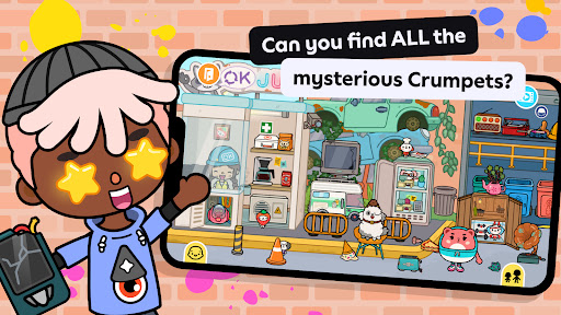 A colorful and imaginative world full of adventure and creativity, capturing the essence of Toca Life World.