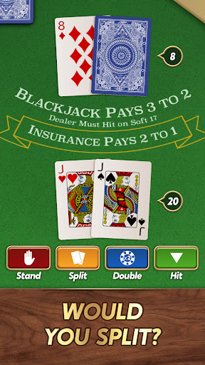 An engaging image of a player enjoying a thrilling game of blackjack on their mobile device, encapsulating the excitement and allure of casino gaming at home.