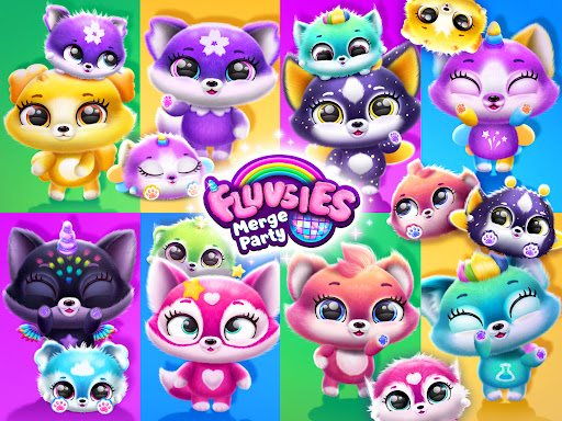 A vibrant and colorful mobile game world filled with adorable characters and engaging gameplay, sparking creativity and fun.