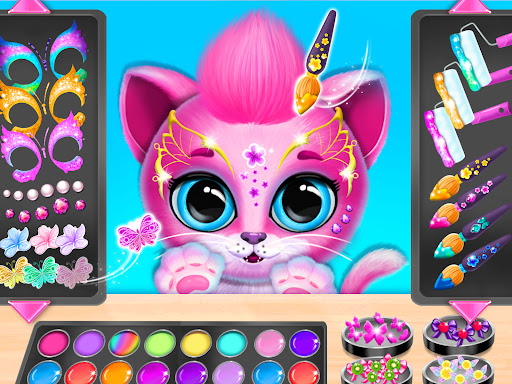 Cute and colorful pets await their beauty transformation in the Kiki & Fifi Pet Salon app, where creativity and fun meet!