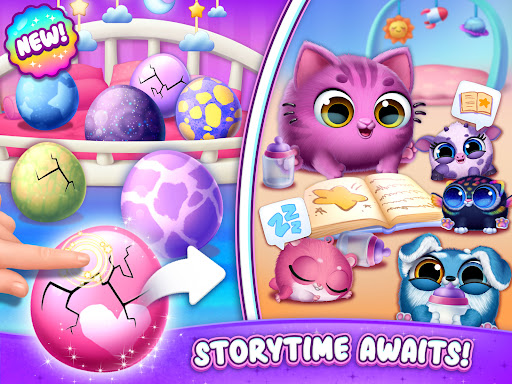 A vibrant and cheerful virtual world filled with adorable creatures, embodying joy and creativity.