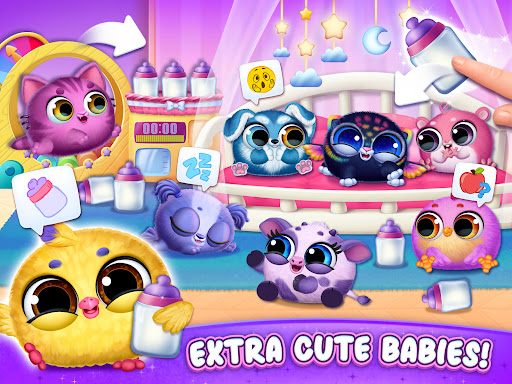 A vibrant and cheerful virtual world filled with adorable creatures, embodying joy and creativity.