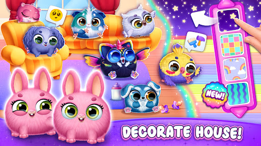 A vibrant and cheerful virtual world filled with adorable creatures, embodying joy and creativity.