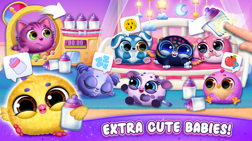 A vibrant and cheerful virtual world filled with adorable creatures, embodying joy and creativity.