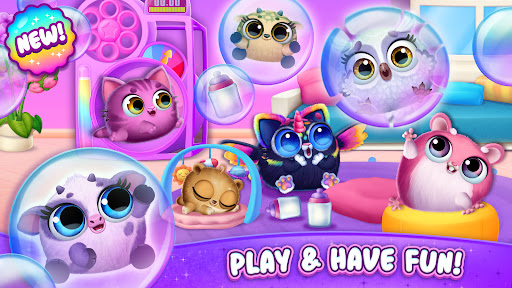 A vibrant and cheerful virtual world filled with adorable creatures, embodying joy and creativity.