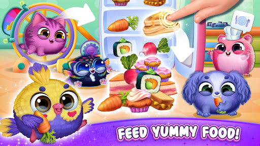 A vibrant and cheerful virtual world filled with adorable creatures, embodying joy and creativity.