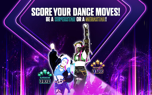 A joyful person dancing energetically, embodying the excitement and fun of using the Just Dance app.