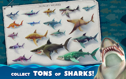 A thrilling underwater adventure where players embody a hungry shark, exploring the ocean's depths and devouring everything in their path, capturing the excitement and danger of marine life.