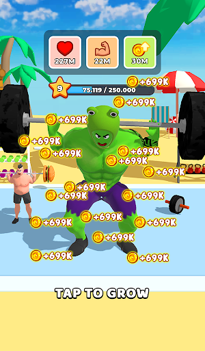 An engaging fitness journey through a fun and interactive mobile game that combines gaming with exercise.