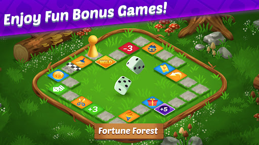 A vibrant and captivating scene from the Solitaire Story app, illustrating an exciting adventure through the realms of solitaire, filled with challenges and rewards.