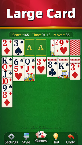 A nostalgic journey into the classic world of solitaire, evoking feelings of strategy, patience, and timeless enjoyment.