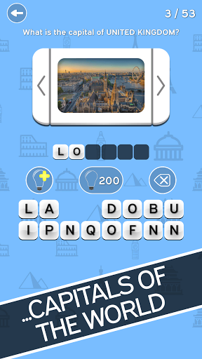 Immerse yourself in a thrilling trivia journey, exploring the realms of logos, flags, and capitals, challenging both knowledge and wit as you uncover the secrets of the world.