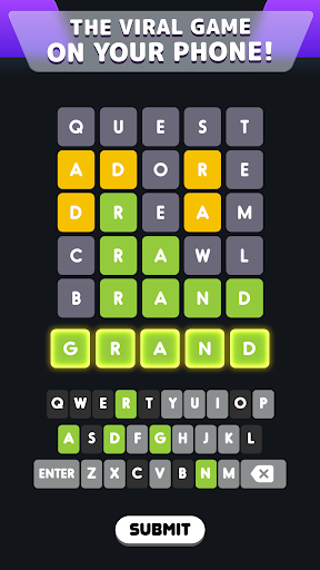 A captivating word puzzle game that challenges and entertains, evoking excitement and curiosity.