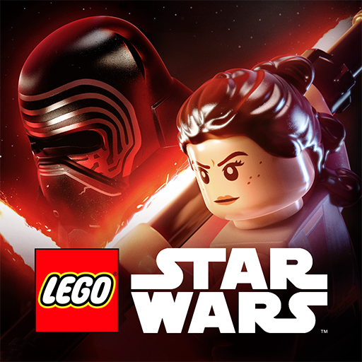 A joyful blend of LEGO creativity and Star Wars epicness, capturing the adventure and humor of the game.