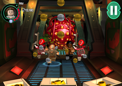 A joyful blend of LEGO creativity and Star Wars epicness, capturing the adventure and humor of the game.