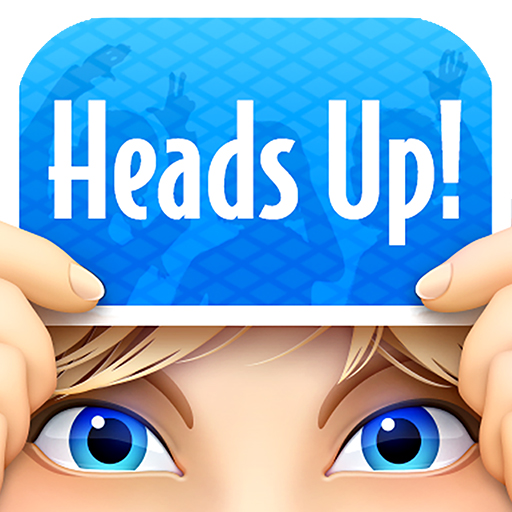 A lively group of friends playing the Heads Up app, full of laughter and excitement, capturing the essence of fun and togetherness.