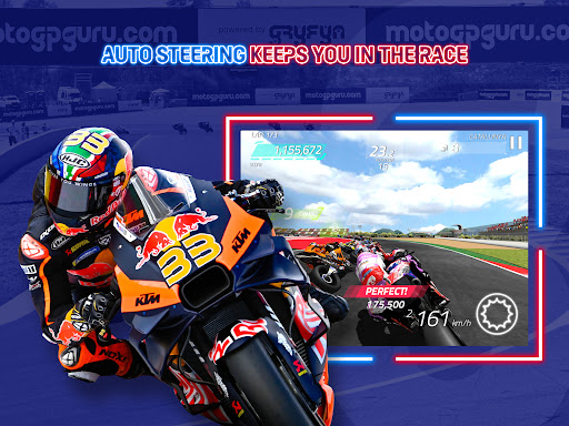 Feel the rush and excitement of high-speed MotoGP racing on your mobile device, where every turn and acceleration echoes the thrill of the track.