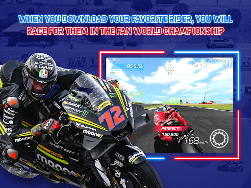 Feel the rush and excitement of high-speed MotoGP racing on your mobile device, where every turn and acceleration echoes the thrill of the track.